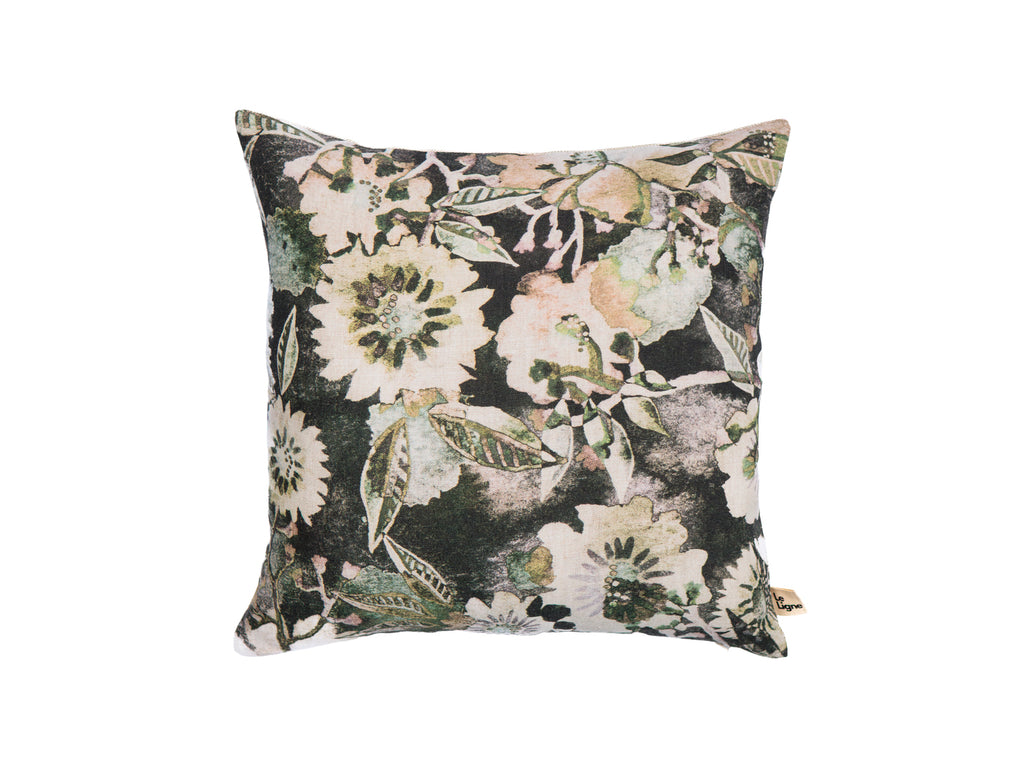 Flowers dark – 45x45 cm